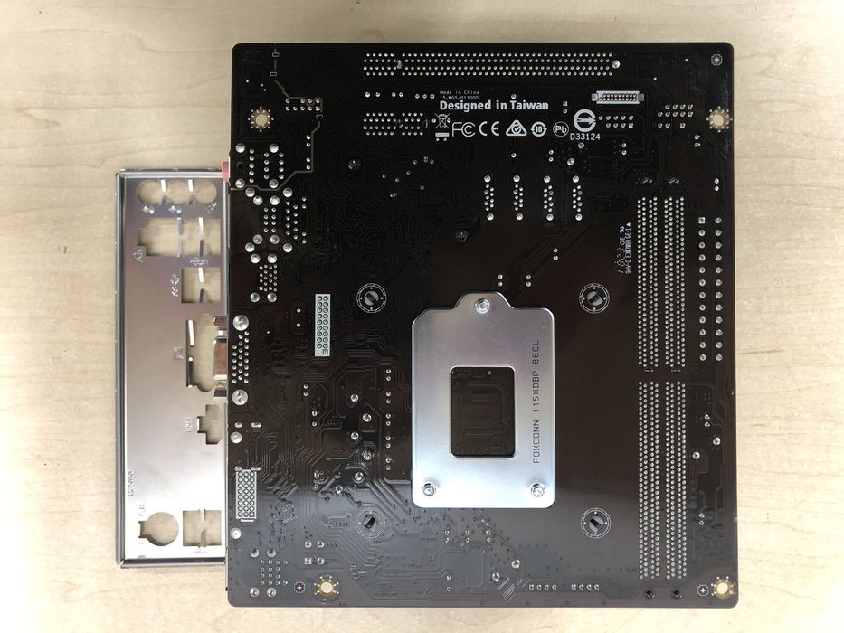 Материнська плата ECS H310H5-M2 +cpu Pentium G5400/s1151-v2 DDR4