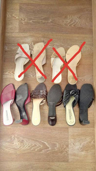 Обувь женская летняя (босоножки, мюли, шлепки, туфли, балетки)