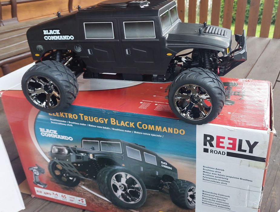 RC Reely Black Commando, Bezszczotkowy, 2,4 GHz, RTR.