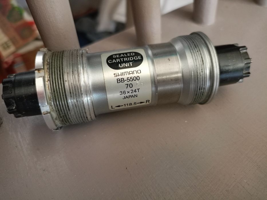 Wkład suportu Shimano bb-5500 70mm 36x24T 118.5mm