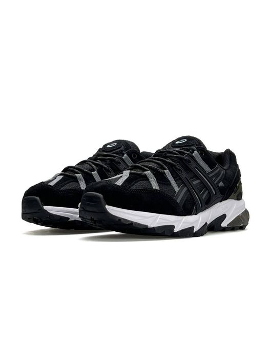 Кросівки осінні ASICS Gel-Sonoma 15-50 Gore-Tex Black/White premium | Кроссовки Асикс чоловічі
