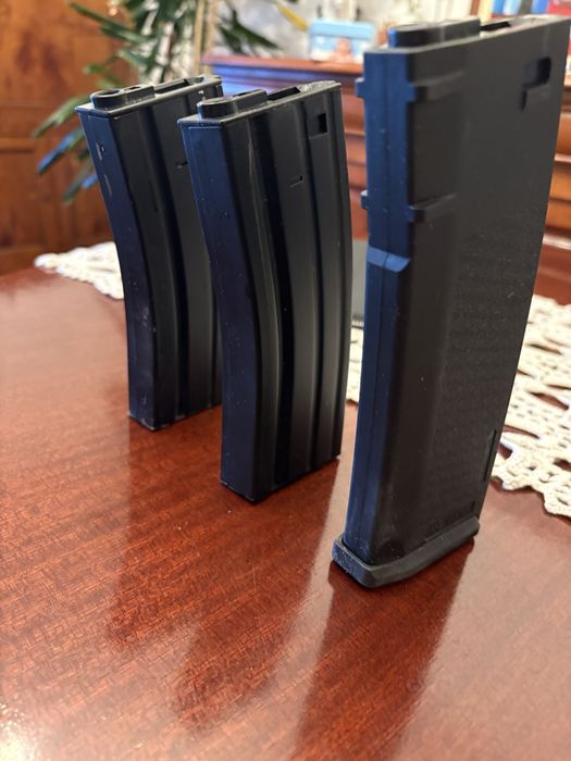 Vendo ou troco 3 magazines de airsoft