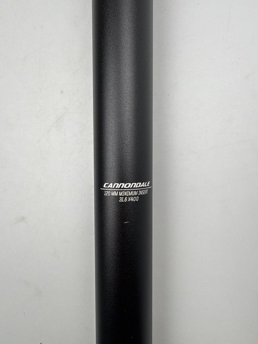 Sztyca rowerowa Cannondale C3, 400 mm, 31.6 mm, nowa [SZ-15]