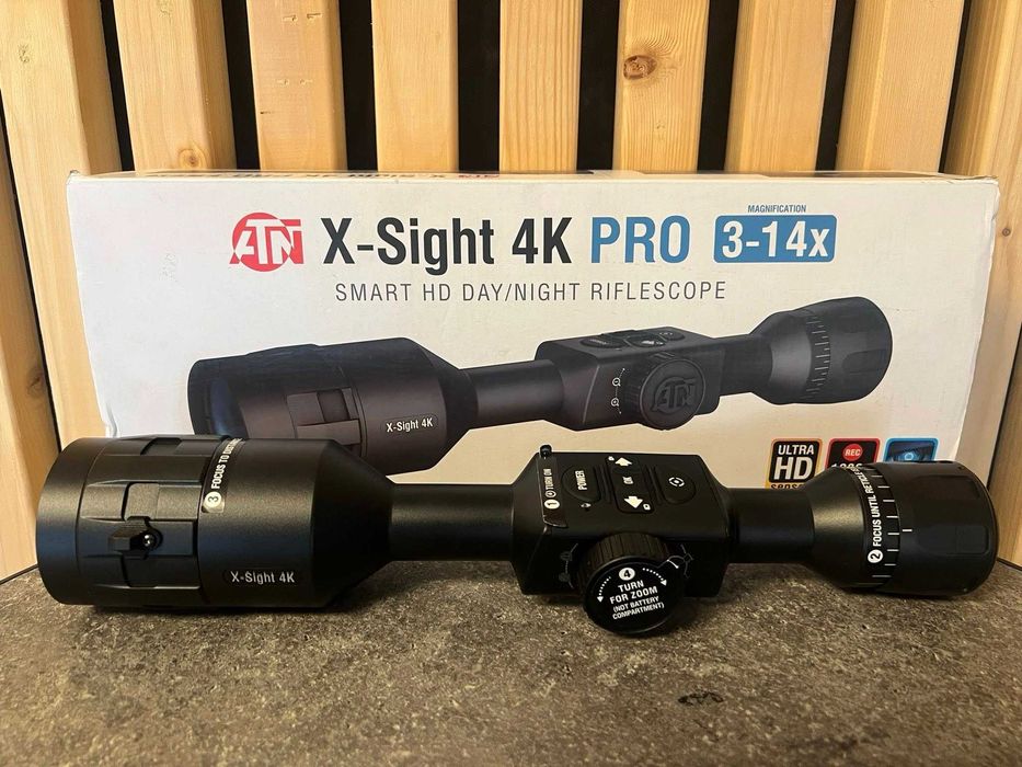 Noktowizor celownik ATN X-Sight-4K PRO 3-14x + iluminator