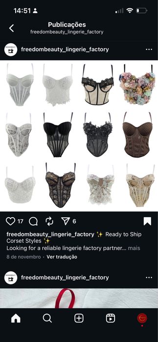 Lingeries a venda na minha pagina do instagran smell_luxury_beauty