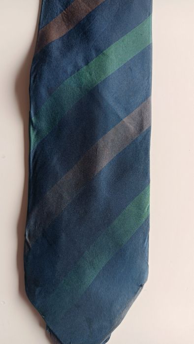 Gravata italiana em tons de azul