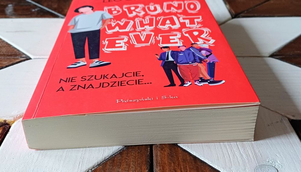 Książka"Bruno Whatever" Leo Gramski