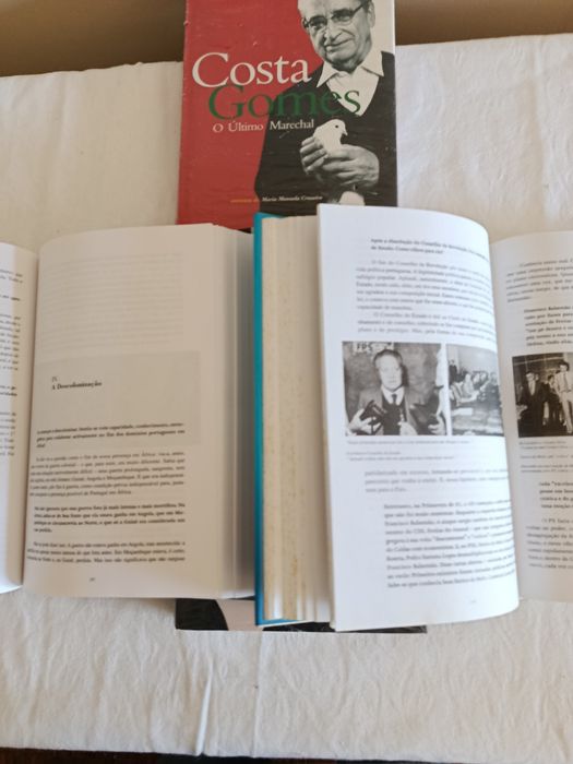 Livros Mario Soares e Costa Gomes