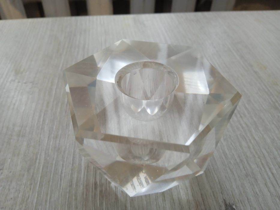 Kryształowe świeczniki