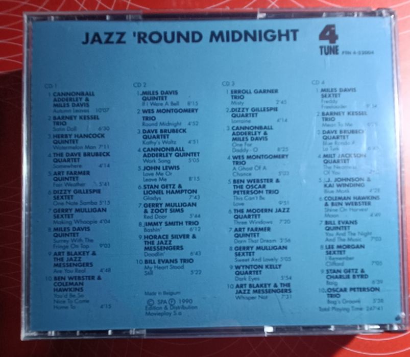 4 CDs - Jazz' Round Midnight