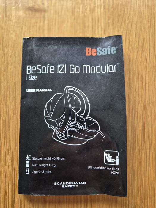 Fotelik Nosidełko BeSafe iZi Go Modular