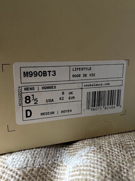 New Balance 990v3 Made In USA