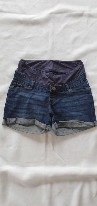 Krotkie jeansy, rozm. L, H&M