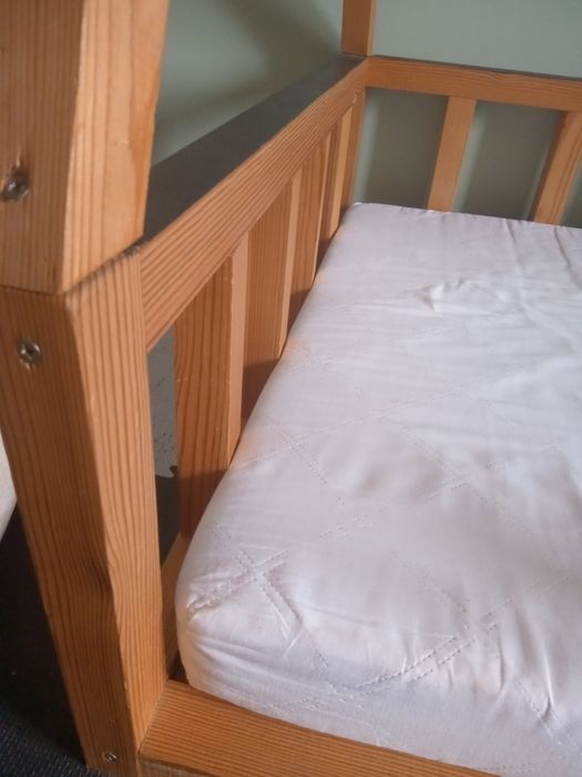 Łóżko dziecięce z materacem 80x160