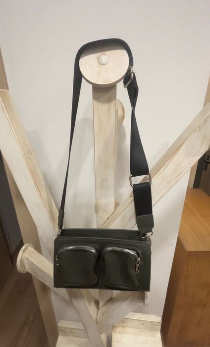 Mala/Bolsa Tiracolo Feminina - Estilo Crossbody com Bolsos Frontais