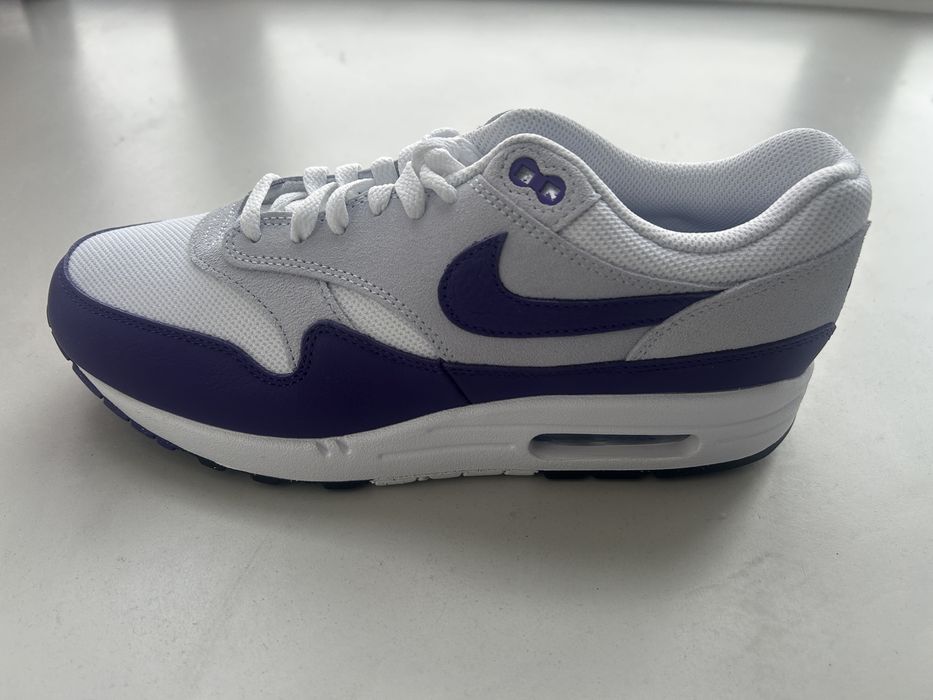 Nike Air Max 1 sc white/field purple  blanc/violet terrain