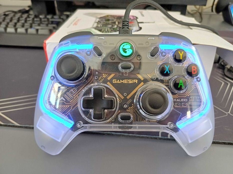 Controle com fio para PC/Android/Switch Gamesir T4 Kaleid