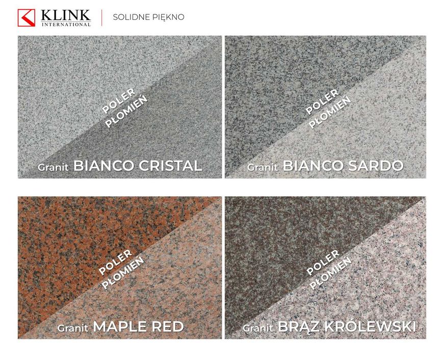 GRANIT G602 Bianco Sardo | PŁOMIENIOWANE płyty | 60x40x2cm | TARAS