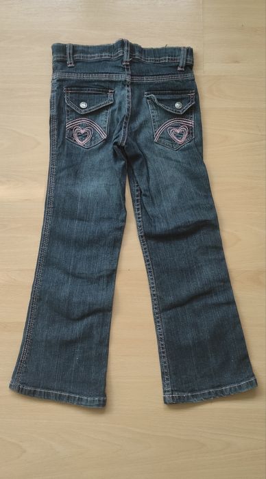 Jeansy Blue Zoo r.116 dzwony bootcut L6