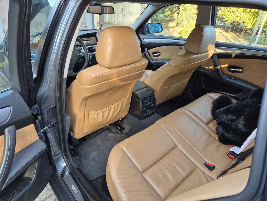 BMW 5 E61 2.0 lift 520d m47 manual doinwestowane bdb stan .