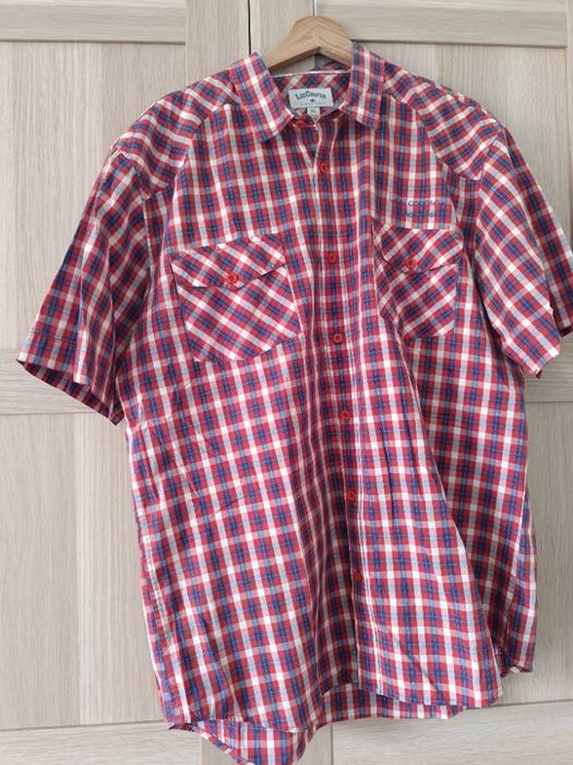 Koszula Lee Cooper / Krótki Rękaw / Krata XL / Stan BDB