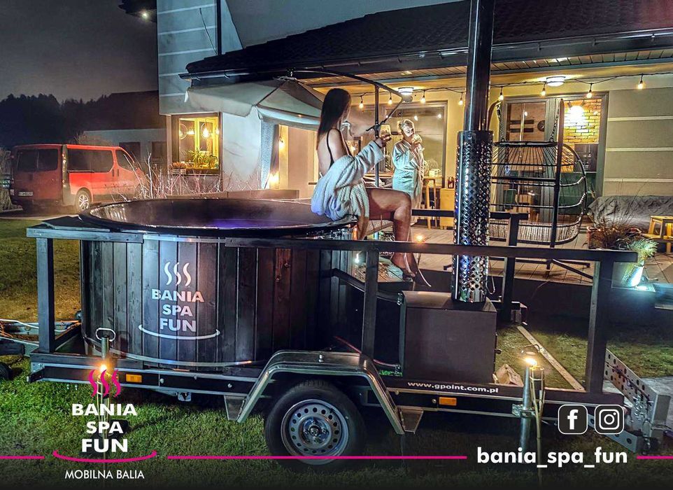 Bania Balia Jacuzzi Spa Ruska Bania, Namiot, Masaż - wynajem