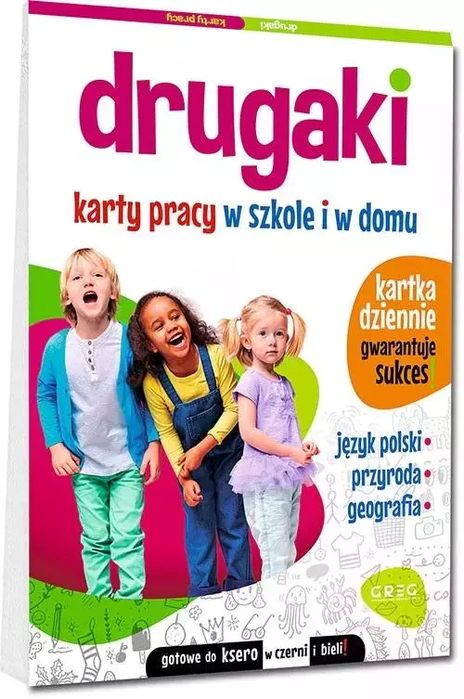 Drugaki. Karty pracy w szkole i w domu. Greg. Nowy Produkt