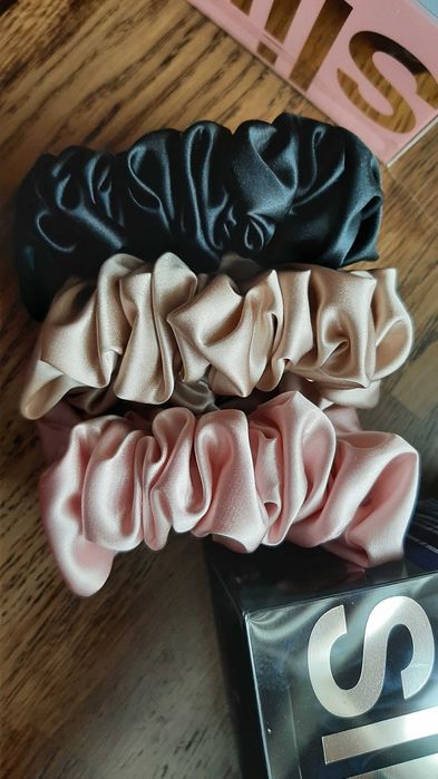 USA Slip Silk Шовкові гумки для волосся, різні кольори, Skinny, Midi