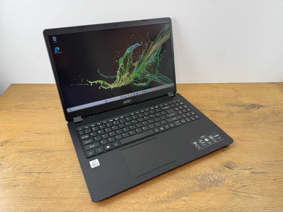 1545. Laptop ACER 15cali, CORE i3-1005G1 8x 3.40GHz, JAK NOWY. SSD M2