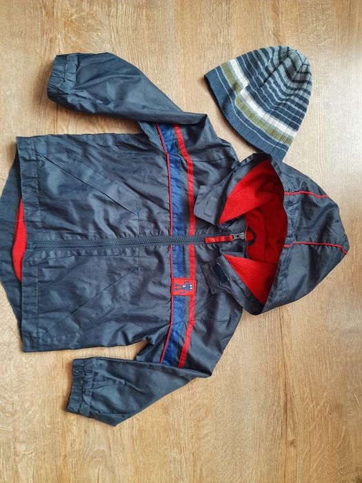 Zestaw kurtka polar czapka