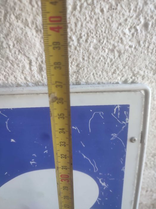 Chapa publicidade antiga