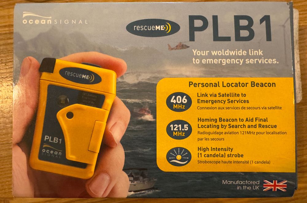 Radiopława osobista PLB1 Ocean Signal