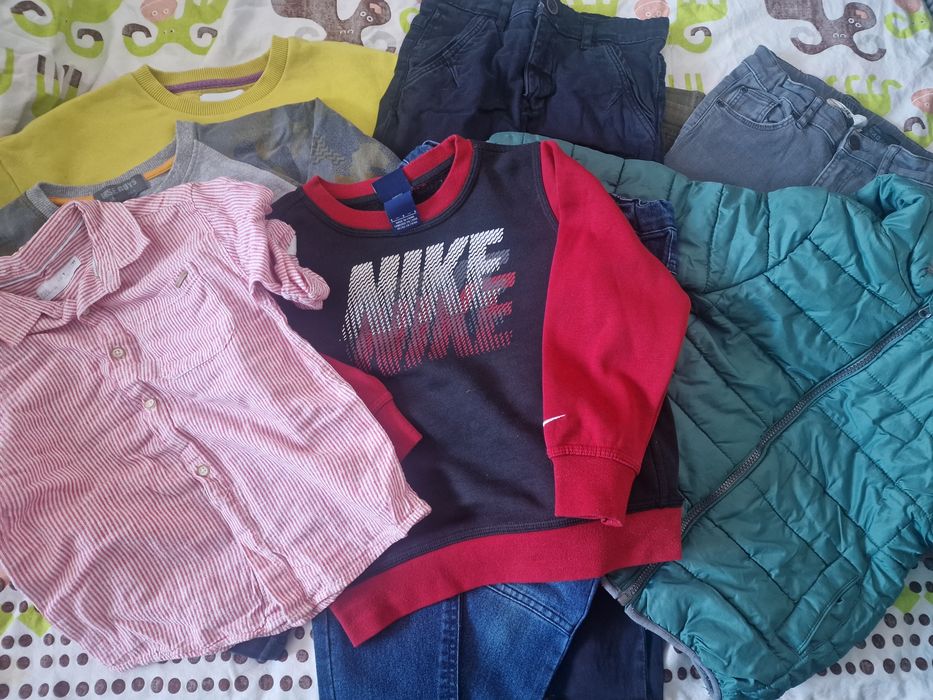 Odzież 116 -122 dla chłopca