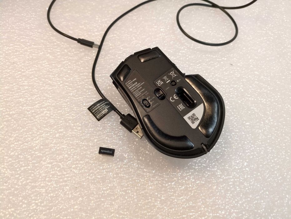 ODNOWIONA Krux Atax 65% Pro RGB Wireless Gateron Yellow+Mysz SpeedLink