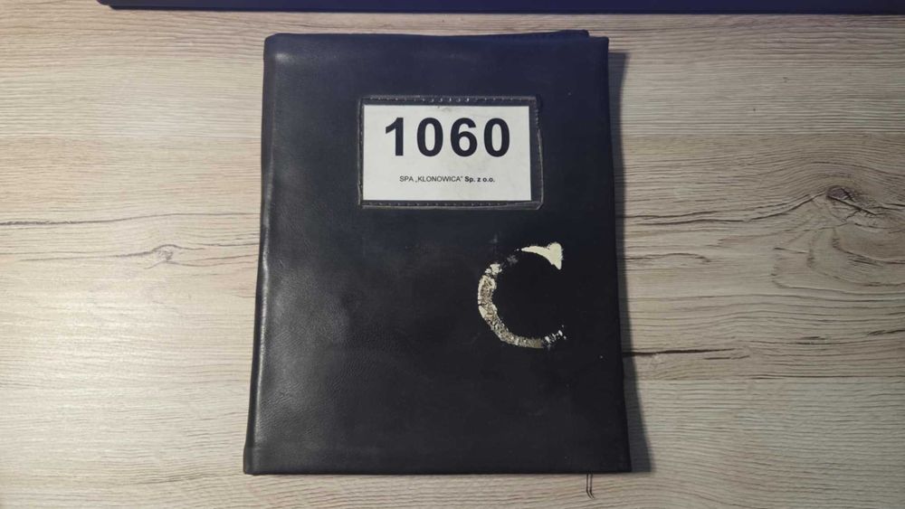 Teczka pojazdu - szczecińskiego autobusu miejskiego