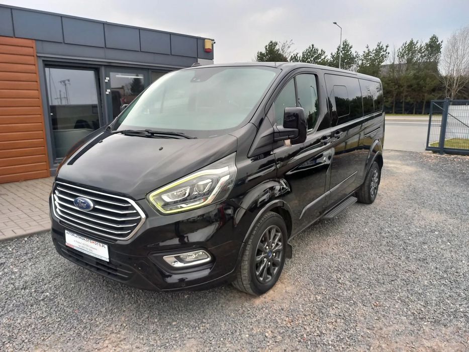 Ford Tourneo Custom Titanium X! 8-Os!. Długi! Xenon! Skóra! Navi!