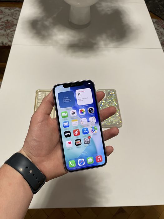 Iphone 12 2 szt 128GB 88% kondycji baterii zestaw etui apple iphon ios