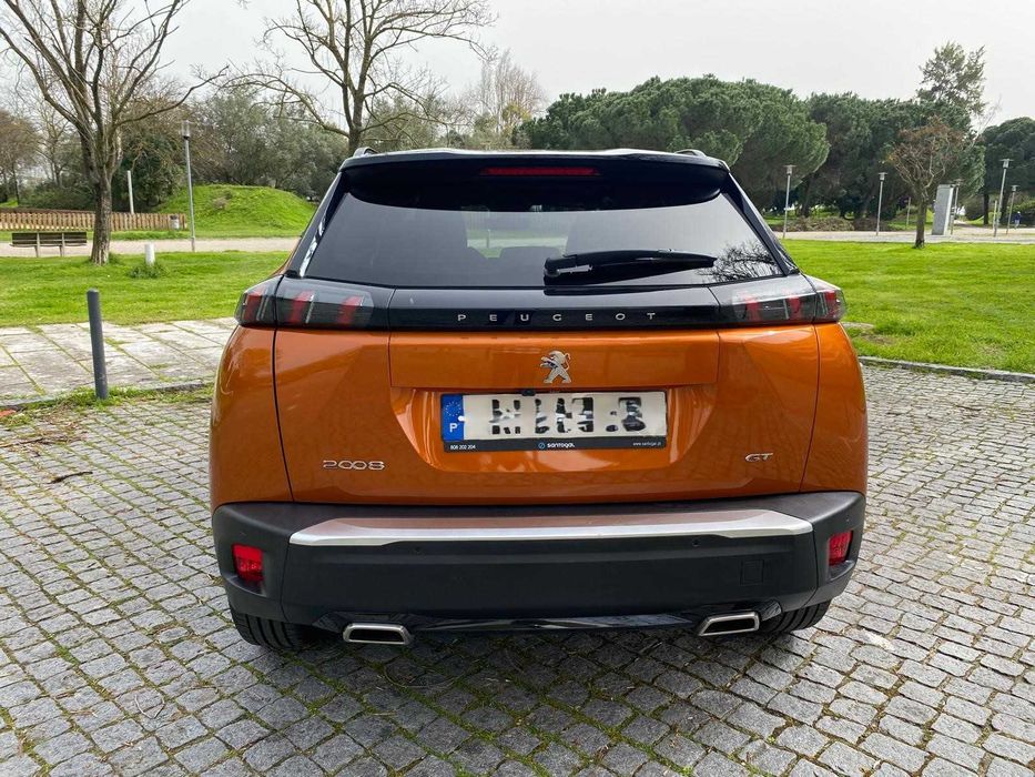 Peugeot 2008 Pack GT laranja impecável