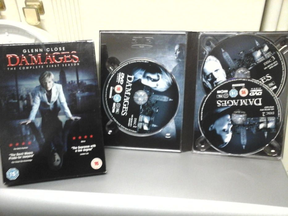 DAMAGES Series, Season 1 Complete with Glenn Close – Immediate Delivery64739306061442121