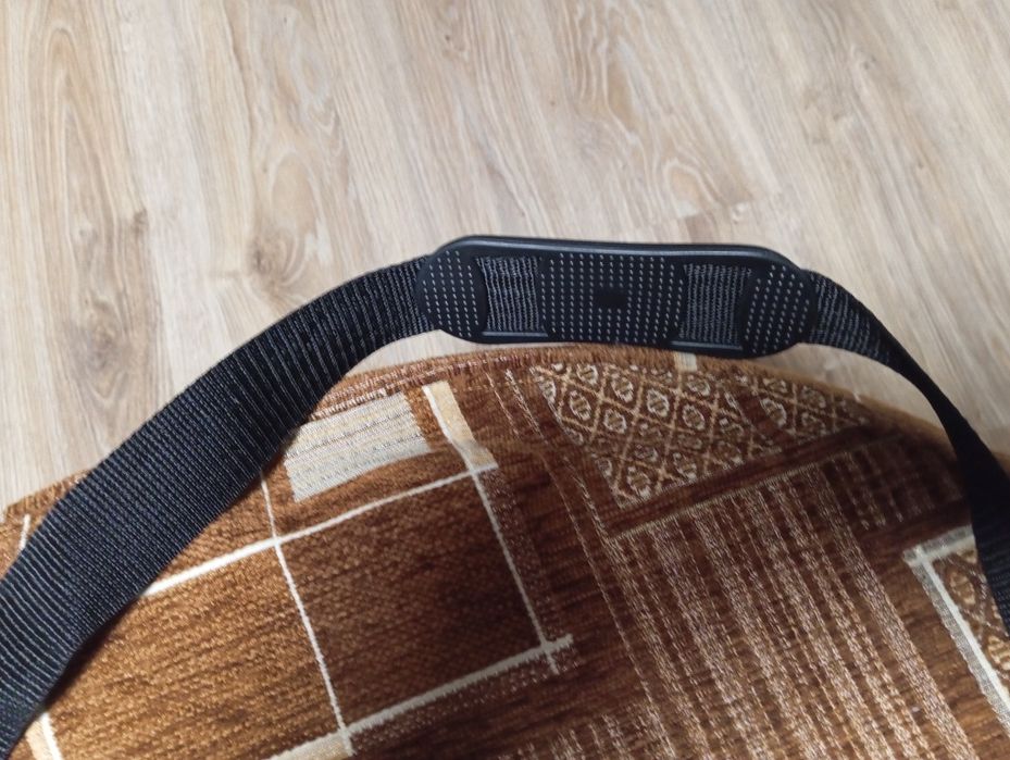 Torba czarna  dużo schowków