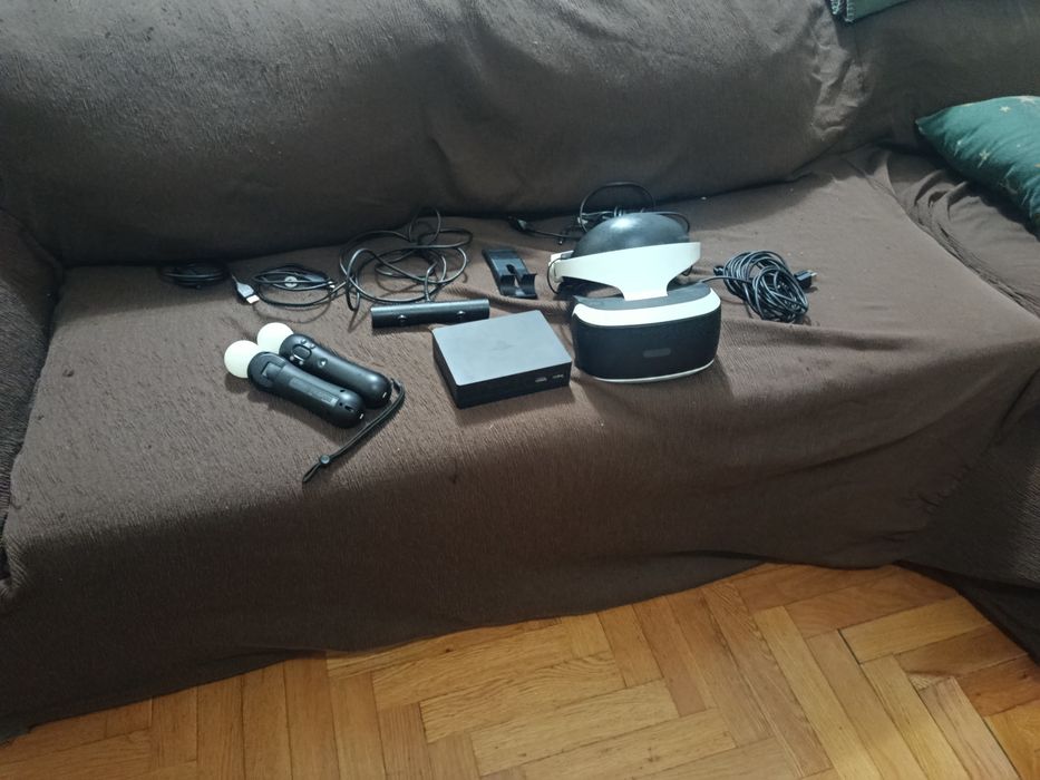 Óculos Vr ps4 e ps5 (com todos os cabos mais comandos vr)