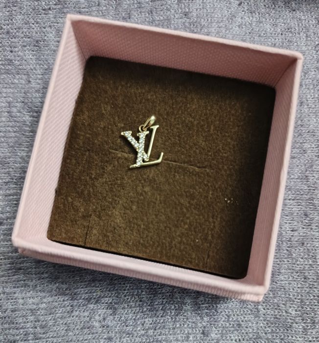 Zawieszka złota 585 a'la LV