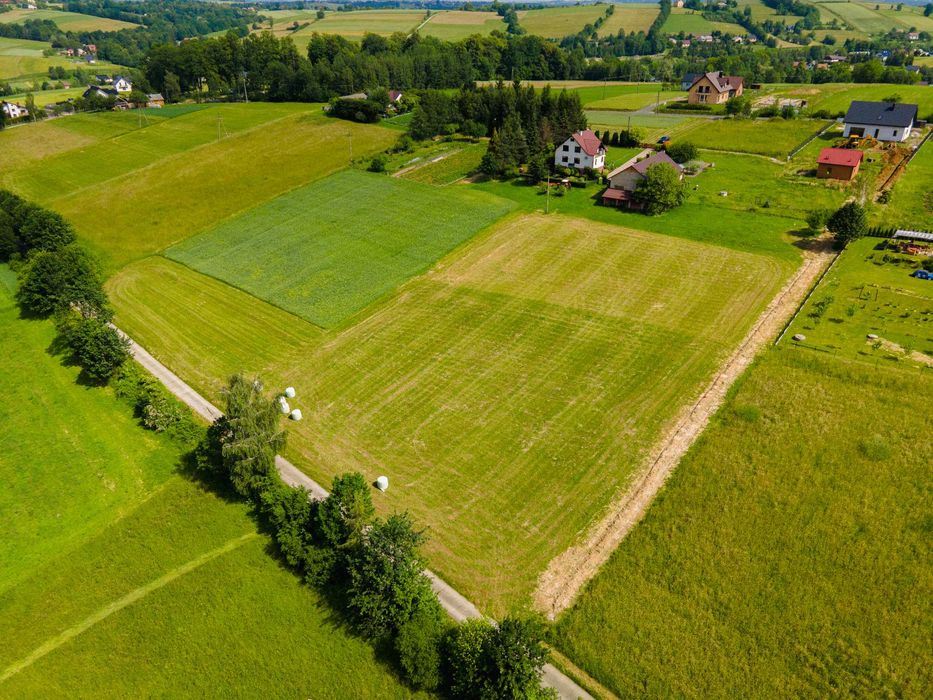 Widokowa działka budowlana - Polna (gm. Grybów) - Widok 3