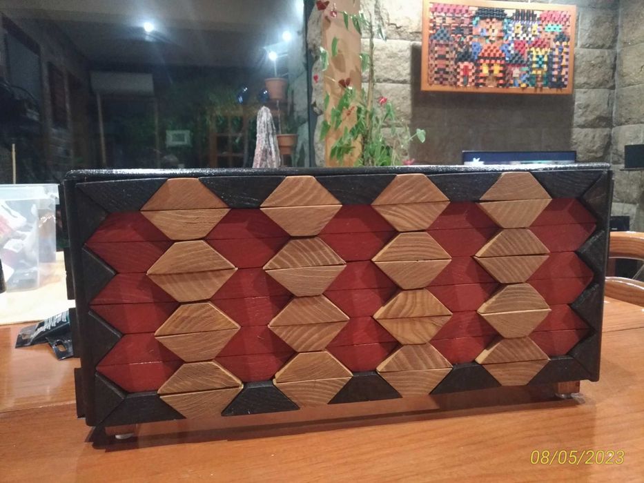 Artesanato floreiras  em madeira