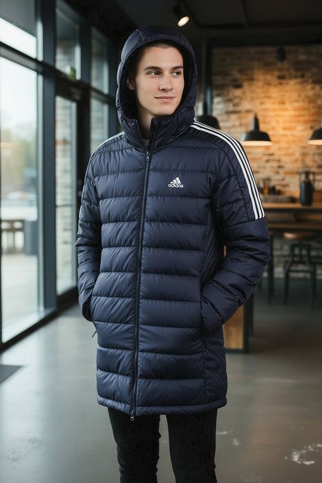 Чоловіча парка Adidas Essentials Down Parka(Оригінал)розмір S та М