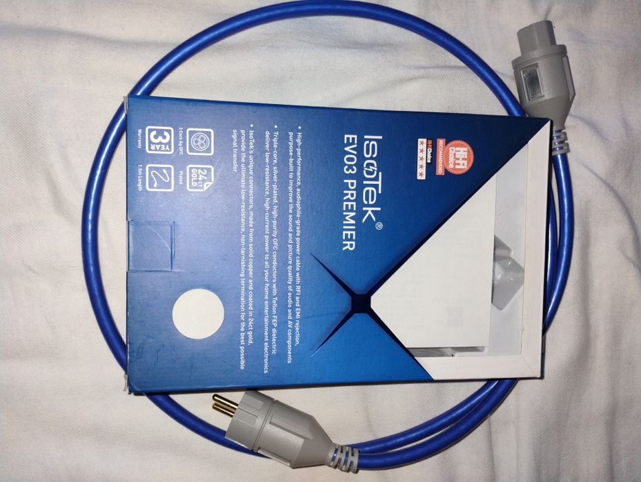 Isotek Evo3 Premier 1,5m kabel zasilajacy