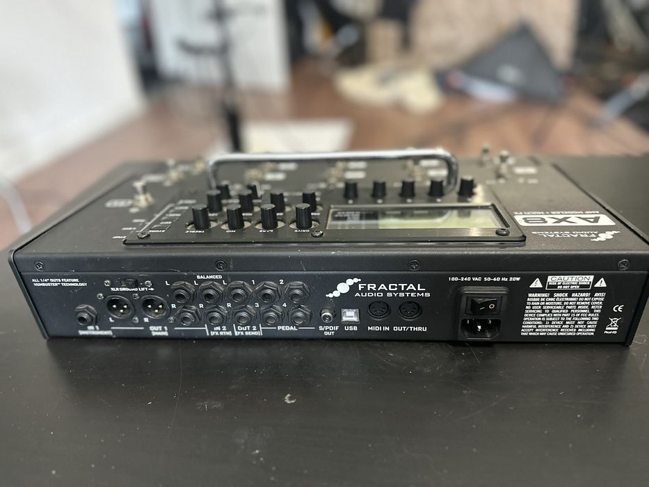 FRACTAL AX8 com Pedal expressão