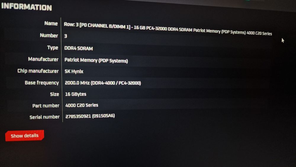 Топовая память 32GB DDR4 400OMHz Patriot Viper Elite II (2x16)