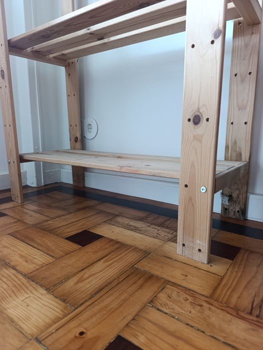 Estante Madeira IKEA HEJNE (6 prateleiras)