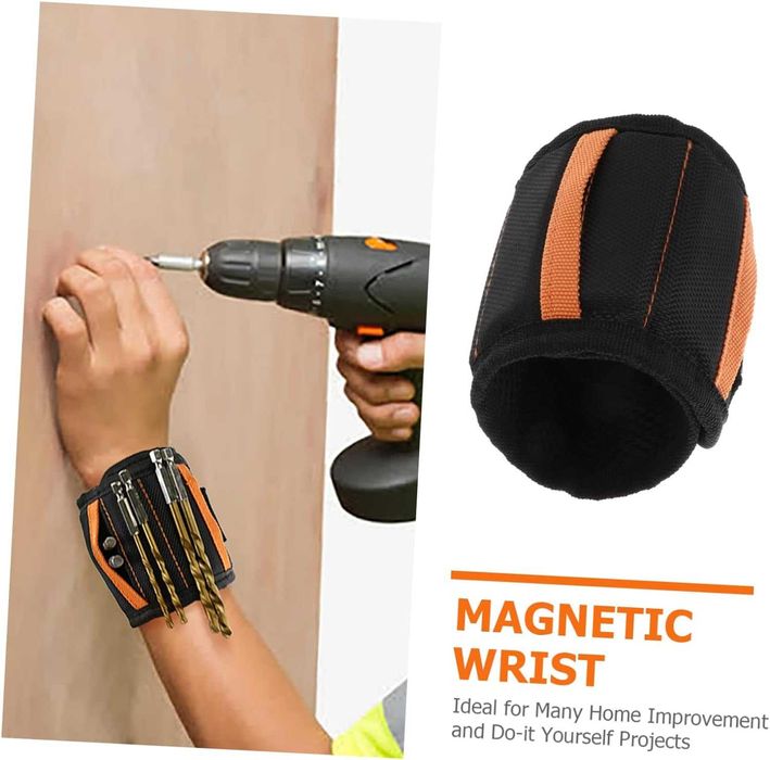 Pulseira Magnética de Pulso para Ferramentas